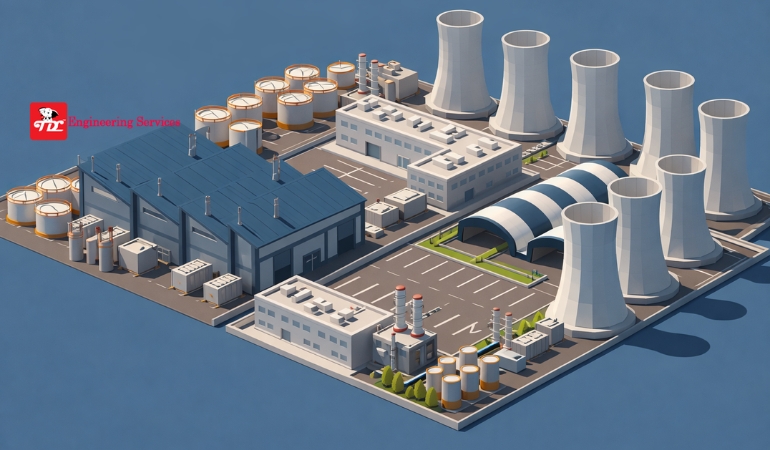 3D plant animation and industrial facility visualization by TDL Engineering