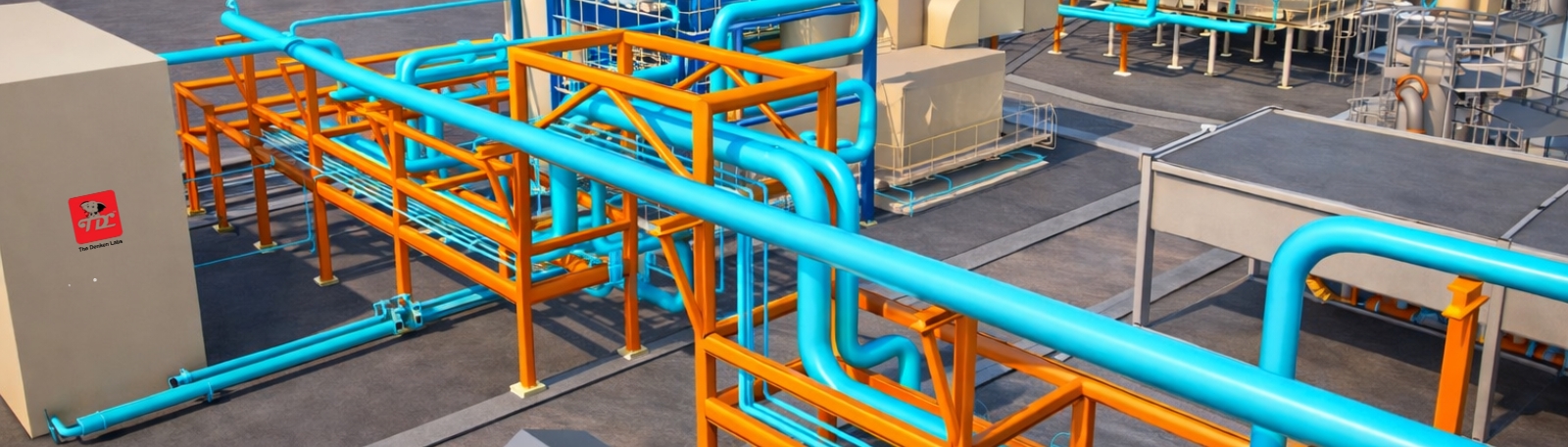 3D Intelligent Piping Design and Layout for Industrial Oil and Gas Refineries - TDL Engineering Services